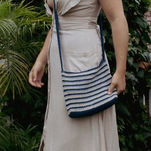 Woven Crossbody Bag